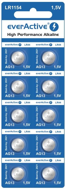 Батарейка everActive LR44 BL 10шт (1366088)