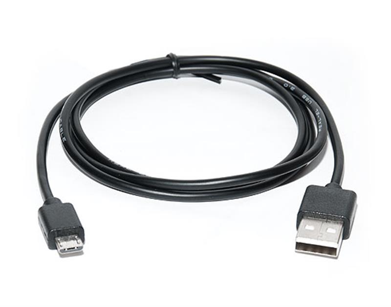 Кабель REAL-EL Pro USB - micro USB V 2.0 (M/M), 2 м, чорний (EL123500025)