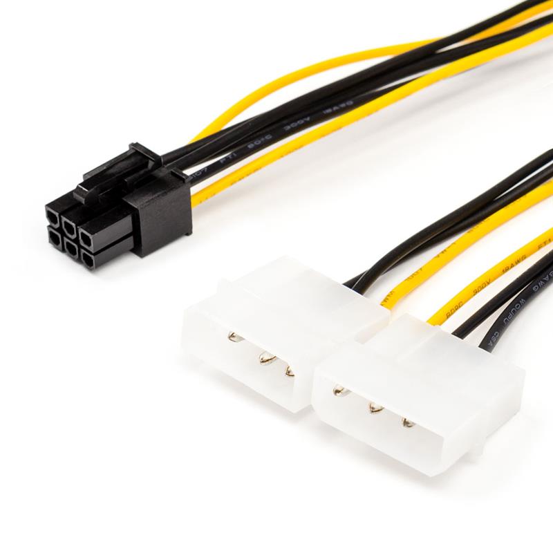 Кабель живлення Atcom (16185) 6pin-2molex