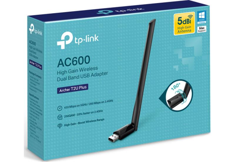 Бездротовий адаптер TP-Link Archer T2U Plus