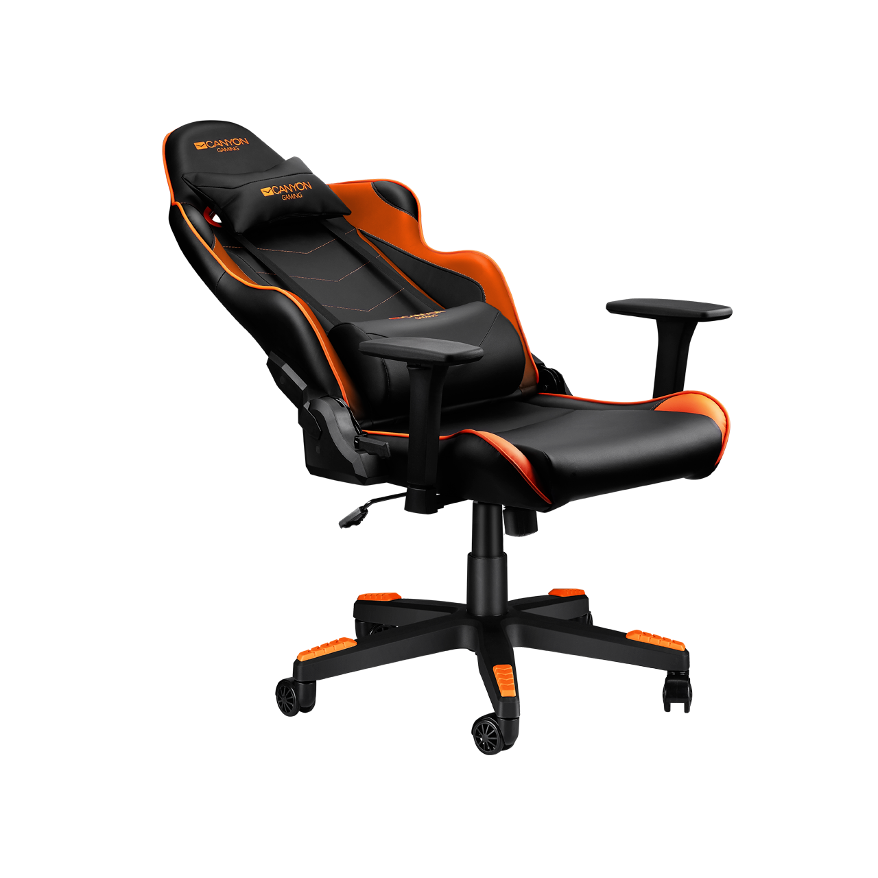 Крісло для геймерів Canyon Deimos Black/Orange (CND-SGCH4)