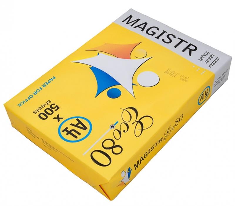 Папір Magistr Eco 80г/м2, A4, 500л, class C, білизна 150% CIE