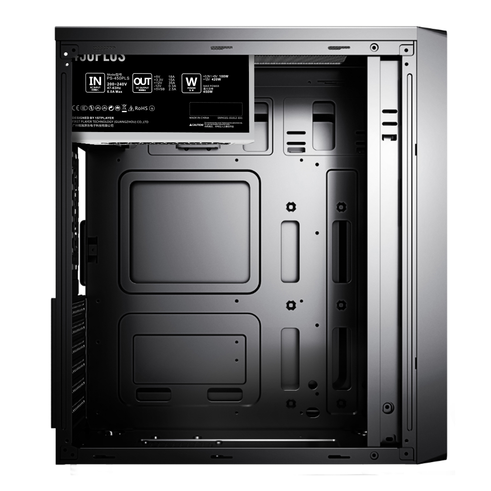 фото Корпус 1stPlayer A3-500PLS Black