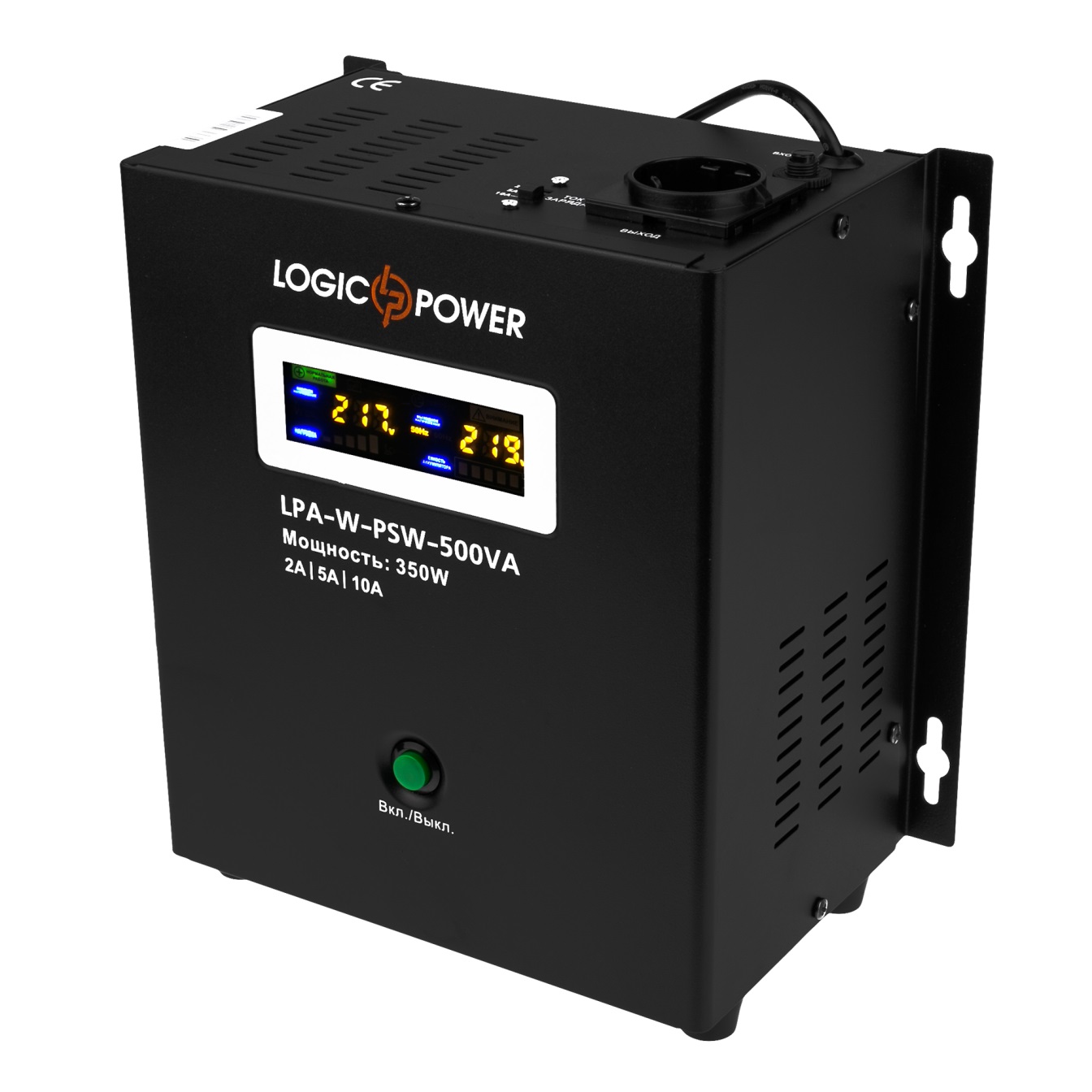 фото Лінійно-інтерактивне ДБЖ LogicPower LPA-W-PSW-500VA (7145)