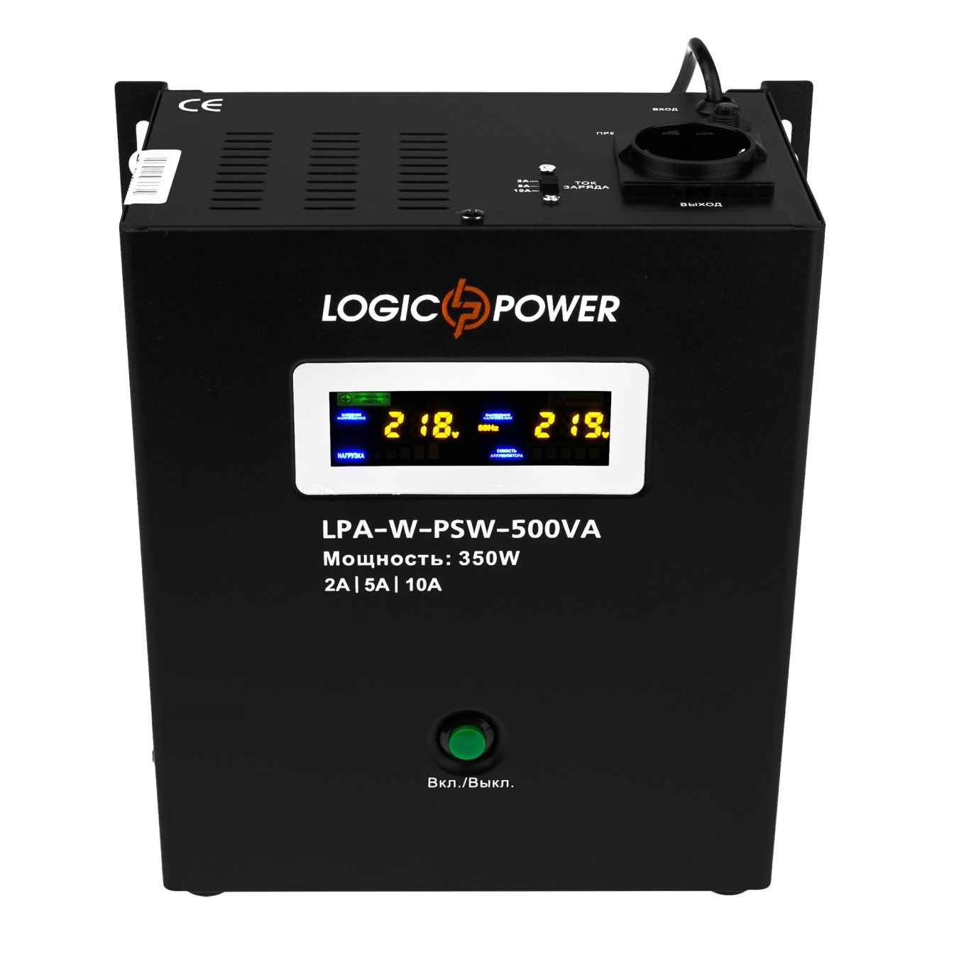 фото Лінійно-інтерактивне ДБЖ LogicPower LPA-W-PSW-500VA (7145)