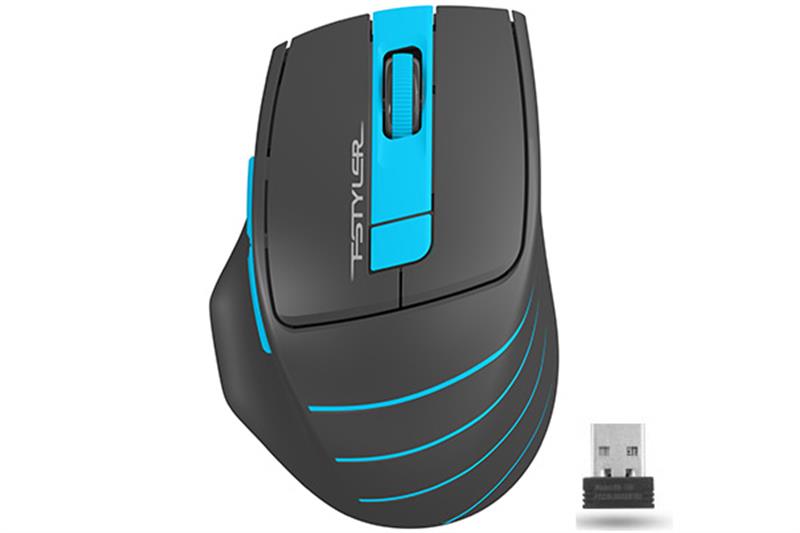 Миша бездротова A4Tech FG30 Black/Blue USB