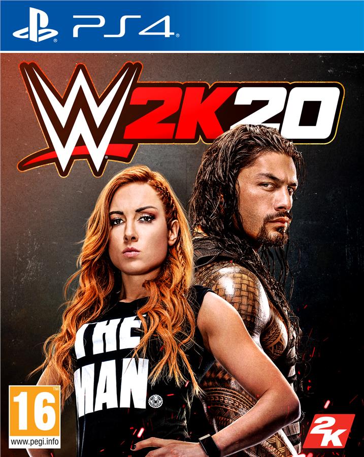 Игра WWE 2K20 для Sony PlayStation 4, English version, Blu-ray (502655