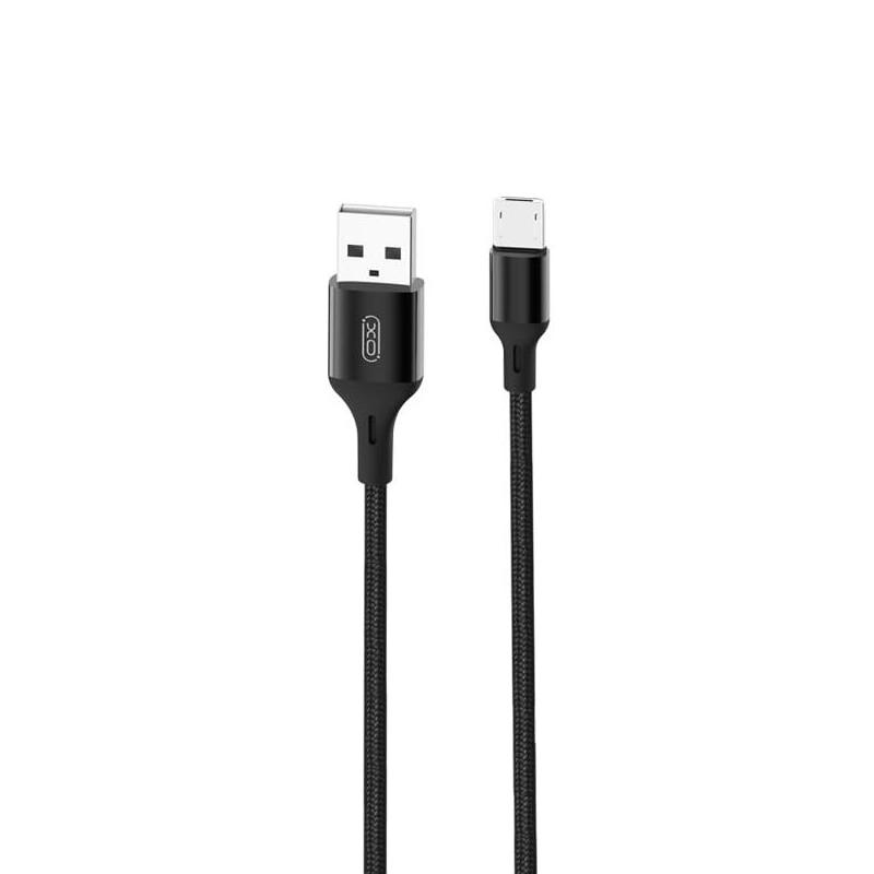 Кабель XO NB143 USB - micro-USB 2.1A Чорний