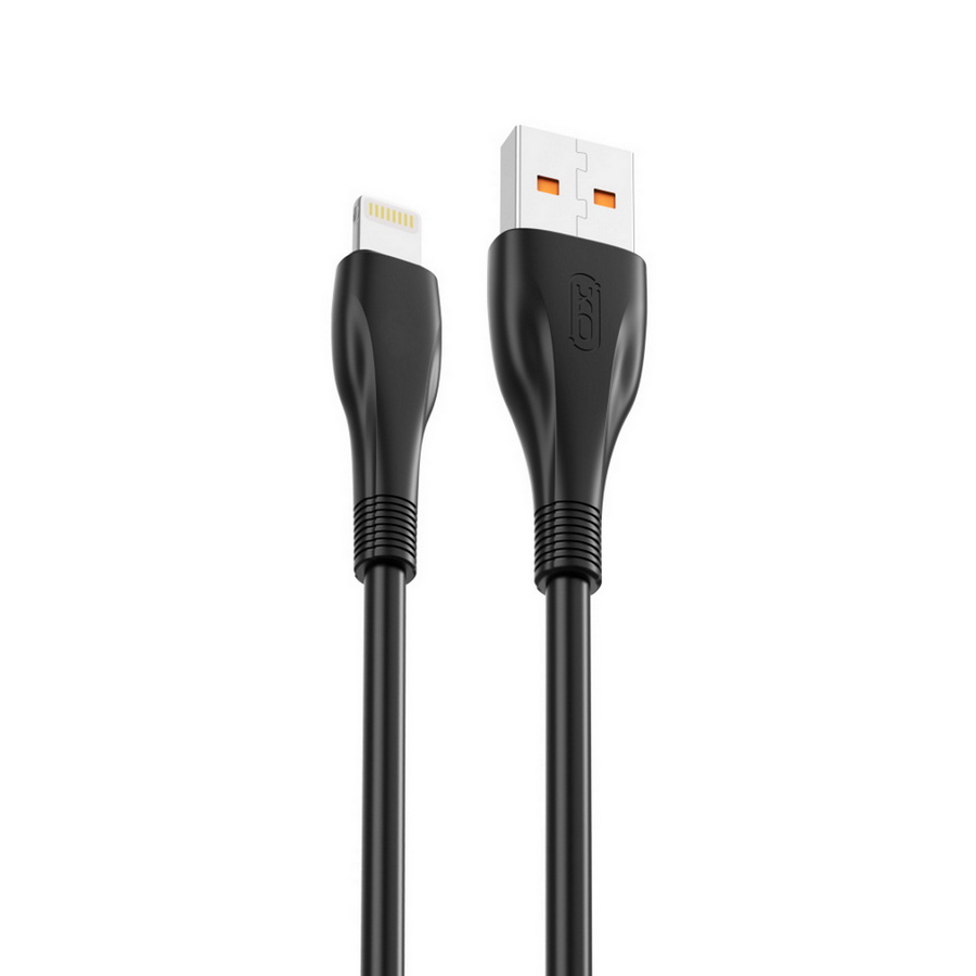 Кабель XO NB185 USB - Lightning 6А 1 м Чорний