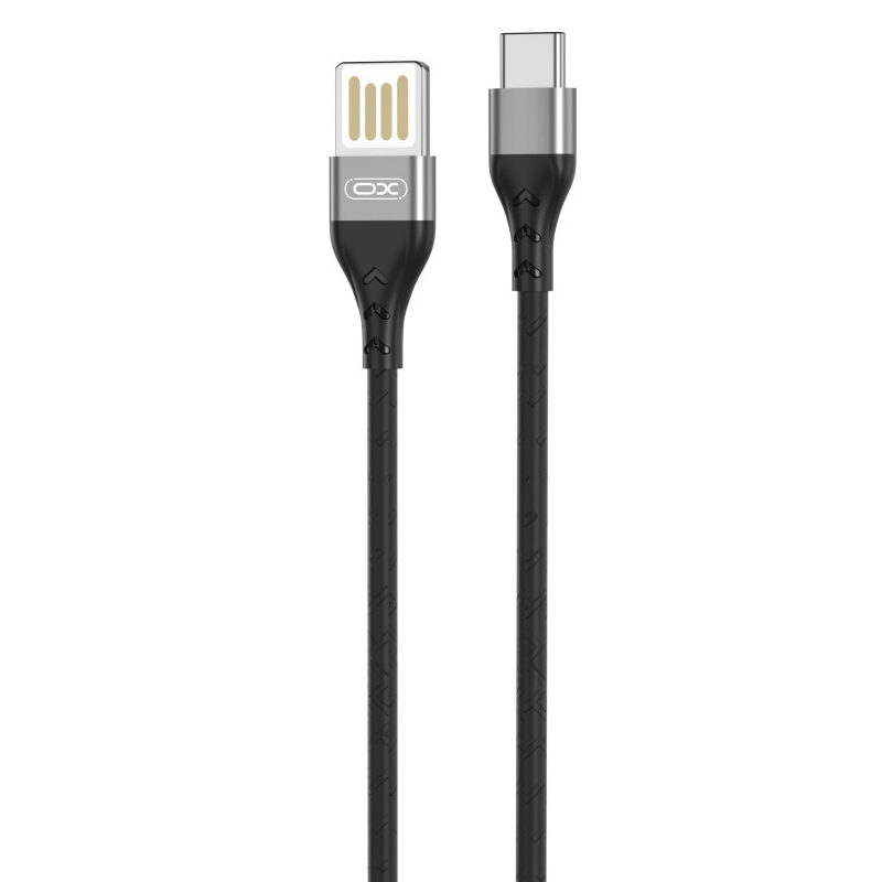 Кабель XO NB188 2.4A USB Type-C Сірий
