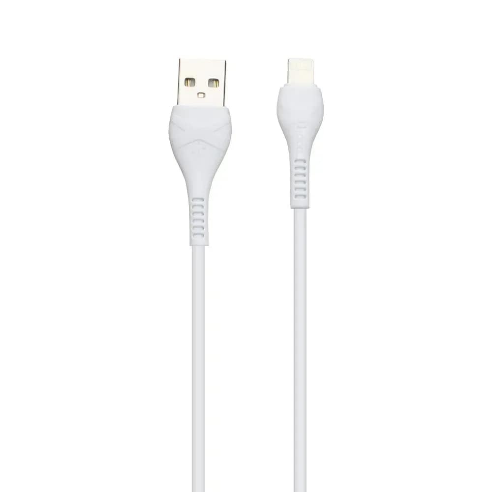 Кабель Hoco X37 Cool Power Charging 2.4А Білий