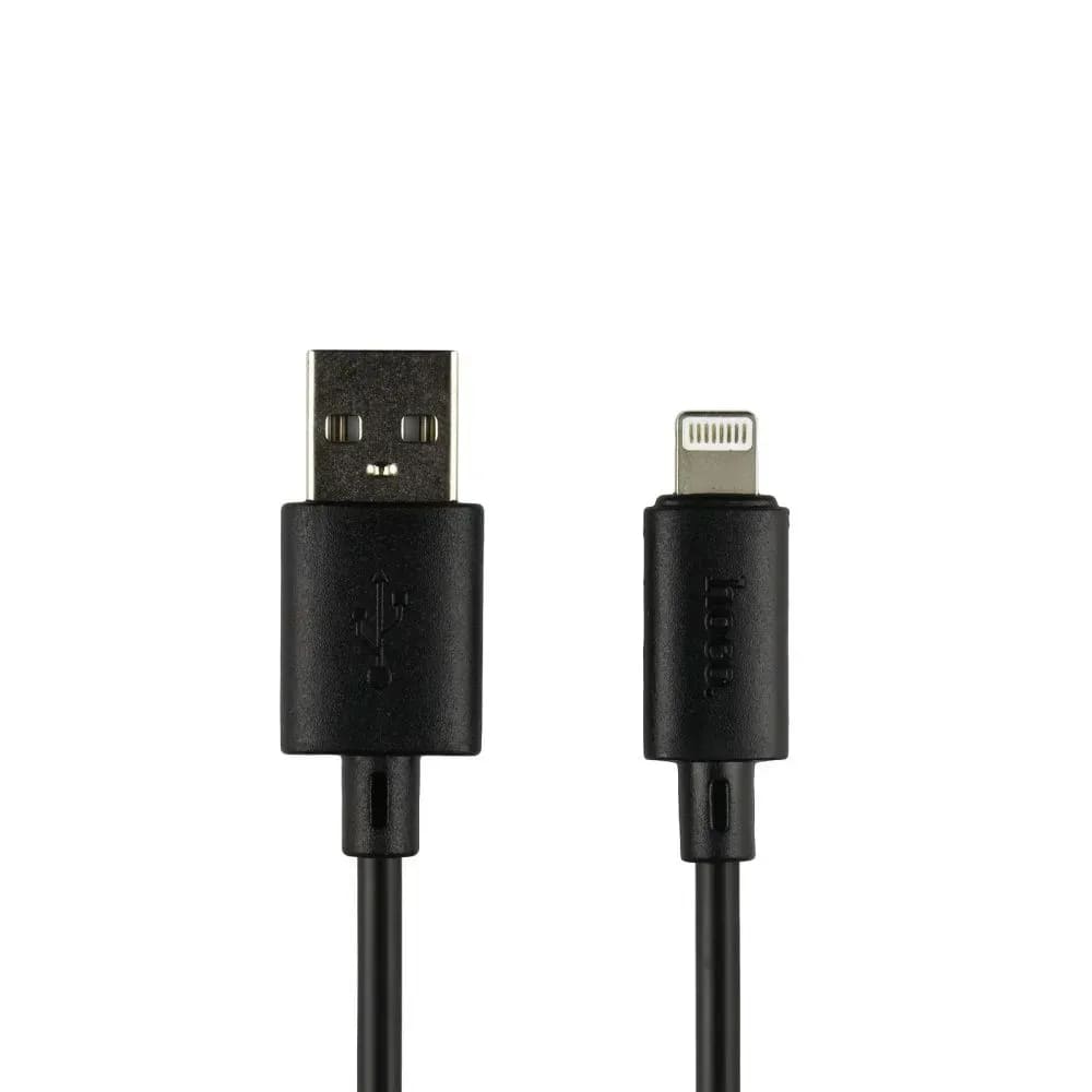 Кабель Hoco X88 Gratified USB - Lightning 2.4А Чорний