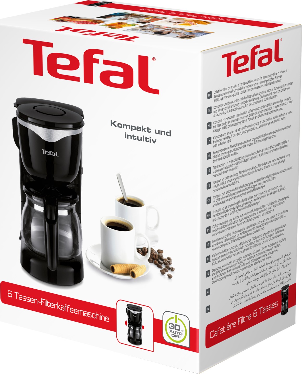 Кавоварка Tefal CM340811 GOOD VALUE