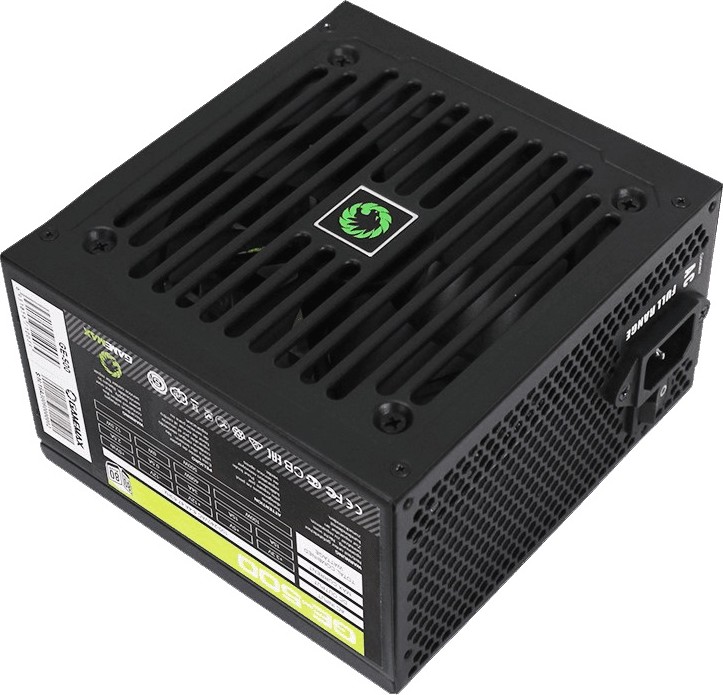 Блок живлення GameMax GE-500 500 Вт чорний