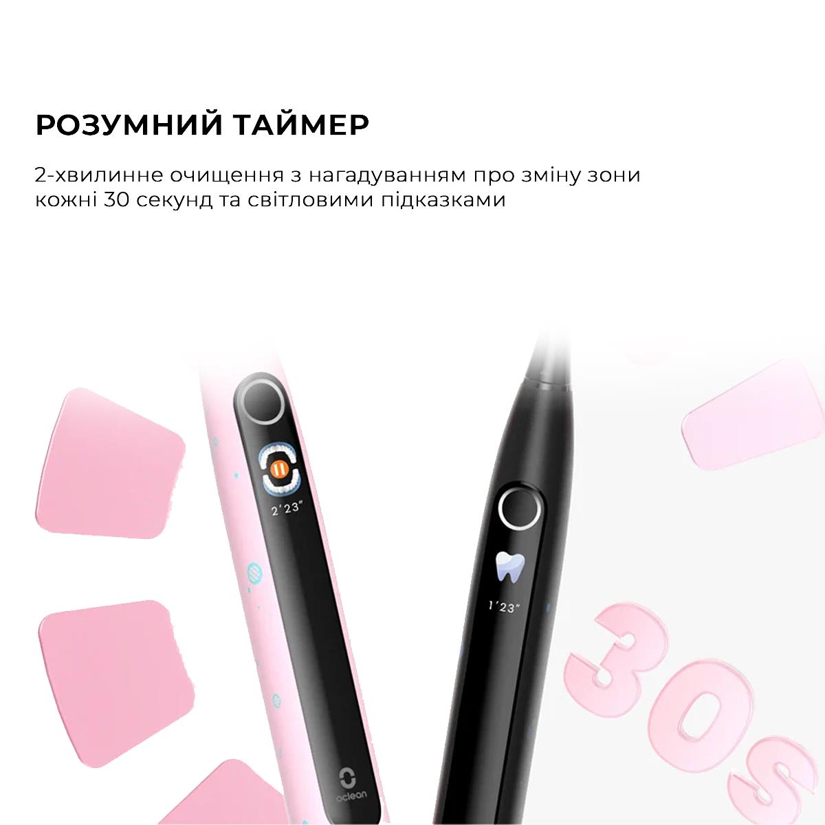 Умная зубная электрощетка Oclean X Kids Set Electric Toothbrush Pink (6970810557220) Умная зубная электрощетка Oclean X Kids Set Electric Toothbrush Pink (6970810557220)