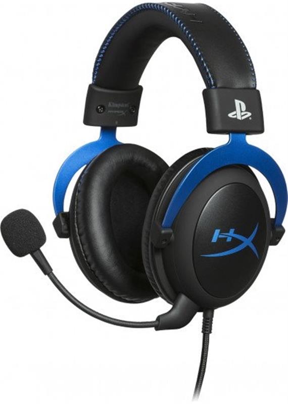 Гарнiтура HyperX Cloud для PS5/PS4 Black/Blue (4P5H9AM)