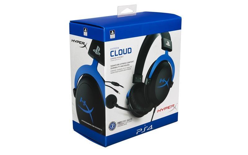 Гарнiтура HyperX Cloud для PS5/PS4 Black/Blue (4P5H9AM)