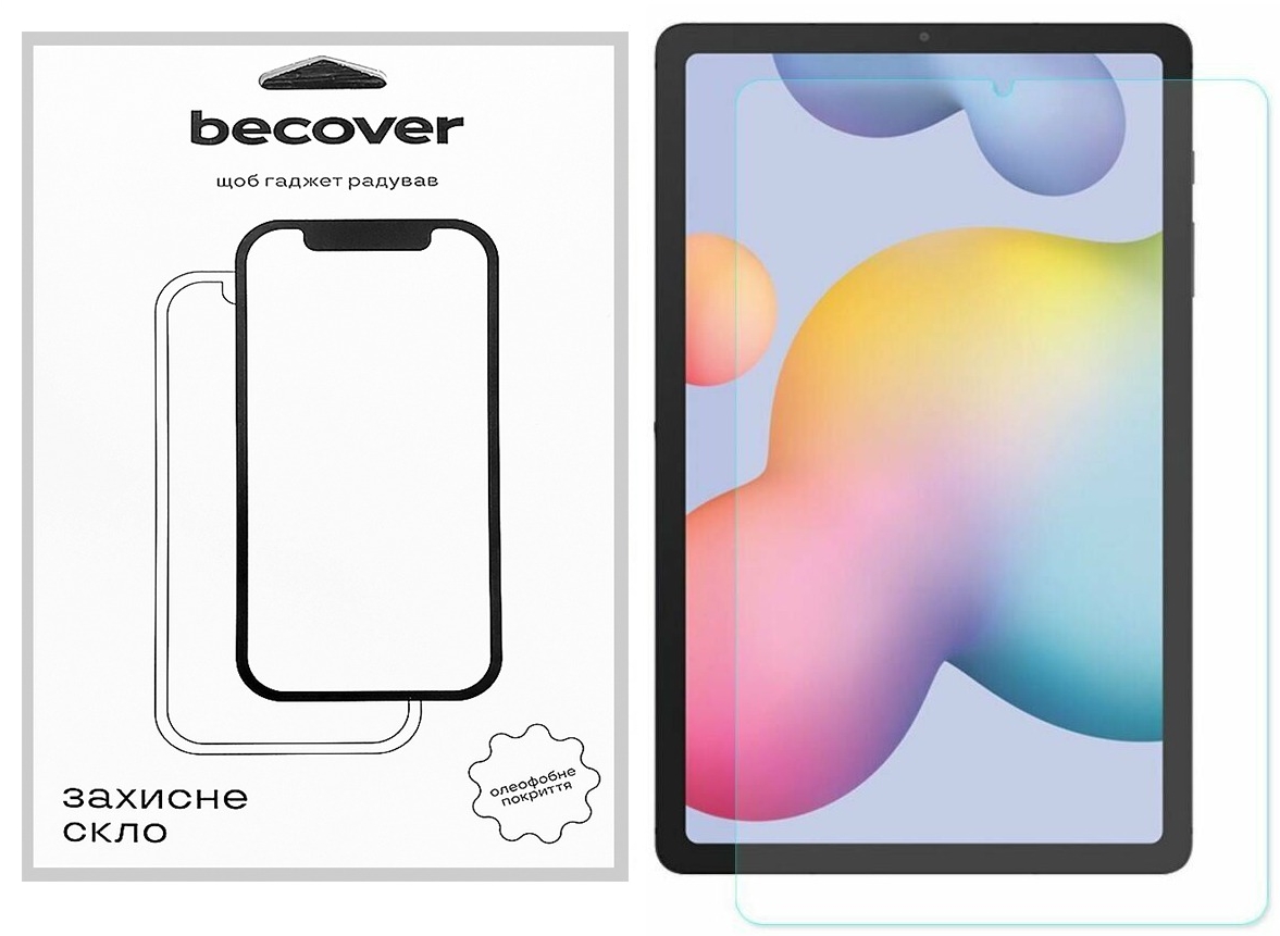 Защитное стекло BeCover для Samsung Galaxy Tab S6 Lite (2024) 10.4 Защитное стекло BeCover для Samsung Galaxy Tab S6 Lite (2024) 10.4