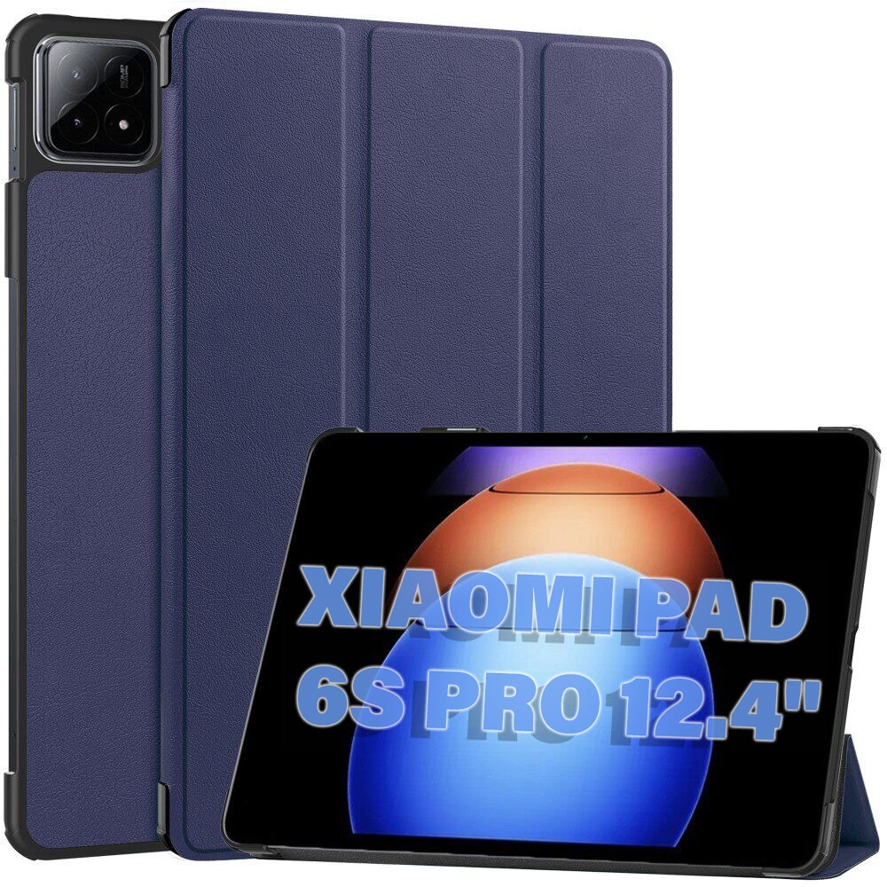 Чeхол-книжка BeCover Smart Case для Xiaomi Pad 6S Pro 12.4 Чeхол-книжка BeCover Smart Case для Xiaomi Pad 6S Pro 12.4