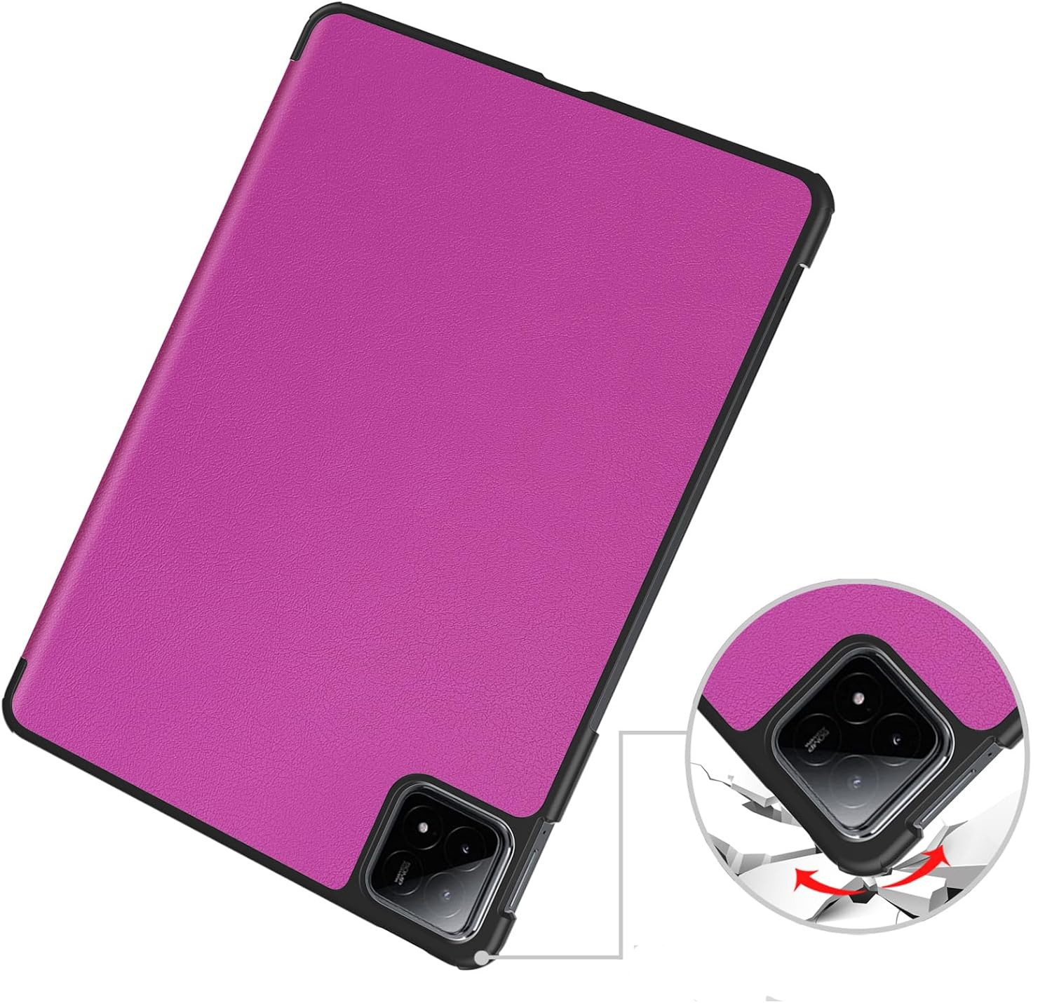 Чeхол-книжка BeCover Smart Case для Xiaomi Pad 6S Pro 12.4 Чeхол-книжка BeCover Smart Case для Xiaomi Pad 6S Pro 12.4