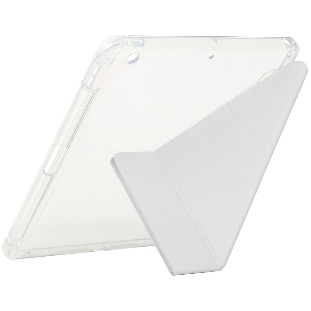 Чeхол-книжка BeCover Ultra Slim Origami Transparent с креплением Apple Pencil для Apple iPad 10.2 2019/2020/2021 Gray (711099) Чeхол-книжка BeCover Ultra Slim Origami Transparent с креплением Apple Pencil для Apple iPad 10.2 2019/2020/2021 Gray (711099)