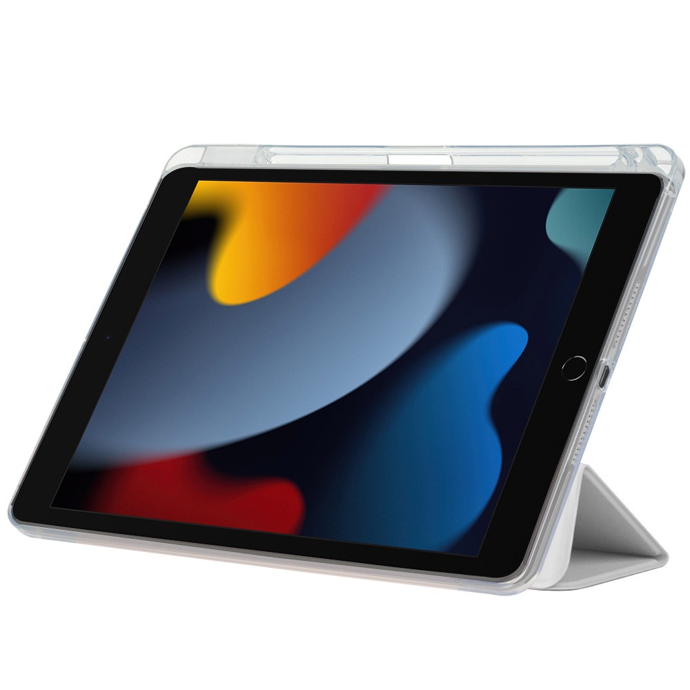 Чeхол-книжка BeCover Ultra Slim Origami Transparent с креплением Apple Pencil для Apple iPad 10.2 2019/2020/2021 Gray (711099) Чeхол-книжка BeCover Ultra Slim Origami Transparent с креплением Apple Pencil для Apple iPad 10.2 2019/2020/2021 Gray (711099)