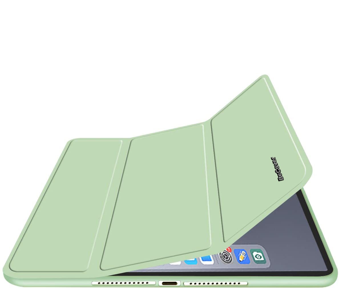 Чeхол-книжка BeCover Tri Fold Soft TPU с креплением Apple Pencil для Apple iPad Air (4/5) 2020/2022 10.9 Чeхол-книжка BeCover Tri Fold Soft TPU с креплением Apple Pencil для Apple iPad Air (4/5) 2020/2022 10.9