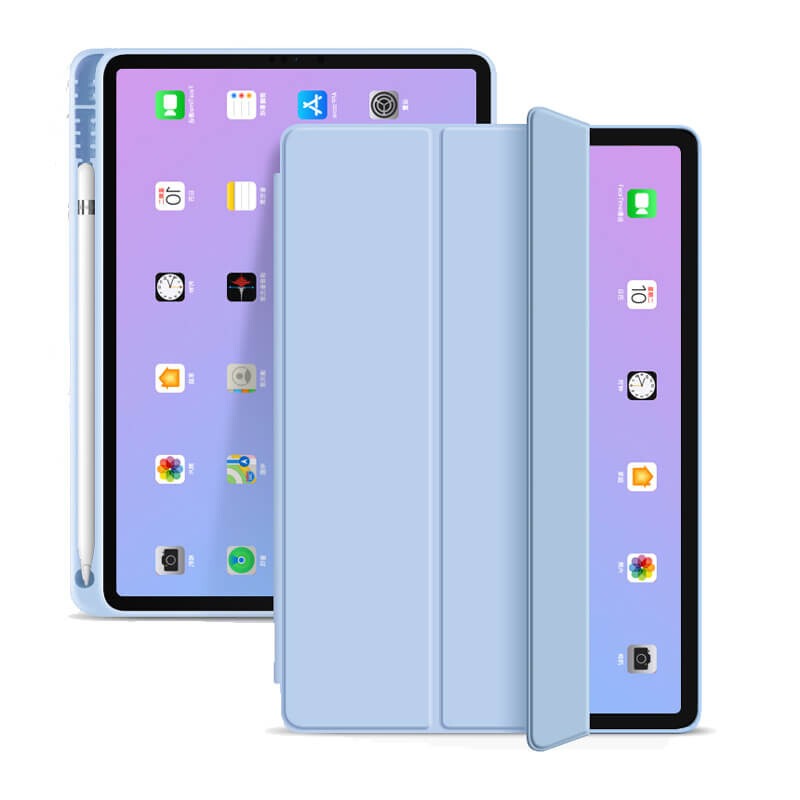 Чeхол-книжка BeCover Tri Fold Soft TPU с креплением Apple Pencil для Apple iPad Air (4/5) 2020/2022 10.9 Чeхол-книжка BeCover Tri Fold Soft TPU с креплением Apple Pencil для Apple iPad Air (4/5) 2020/2022 10.9