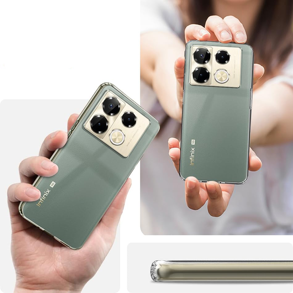 Чeхол-накладка BeCover для Infinix Note 40 Pro (X6851) Transparancy (711180) Чeхол-накладка BeCover для Infinix Note 40 Pro (X6851) Transparancy (711180)