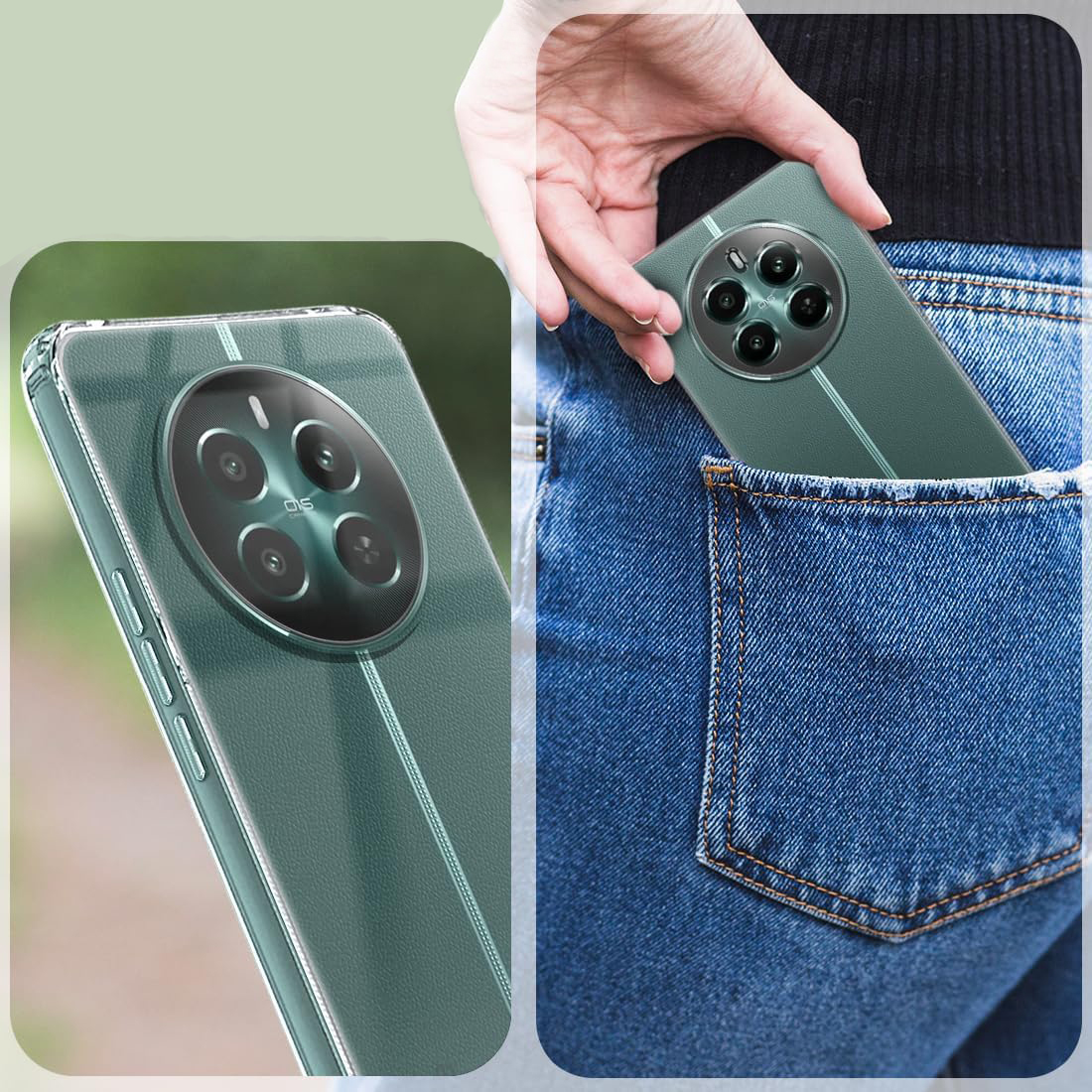 Чeхол-накладка BeCover для Realme 12 Plus Transparancy (711184) Чeхол-накладка BeCover для Realme 12 Plus Transparancy (711184)