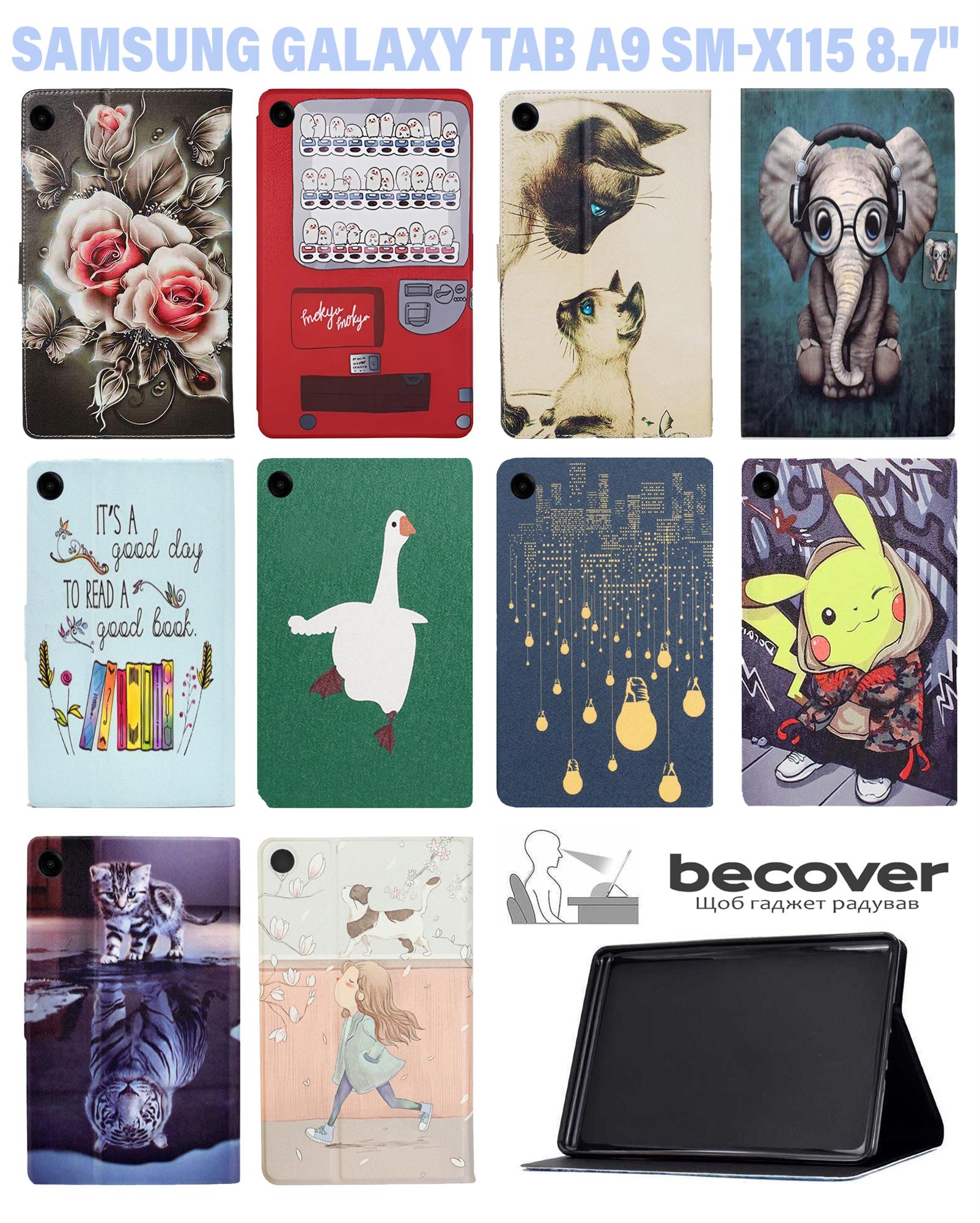 Чeхол BeCover Smart Case для Samsung Galaxy Tab A9 SM-X115 8.7 Чeхол BeCover Smart Case для Samsung Galaxy Tab A9 SM-X115 8.7