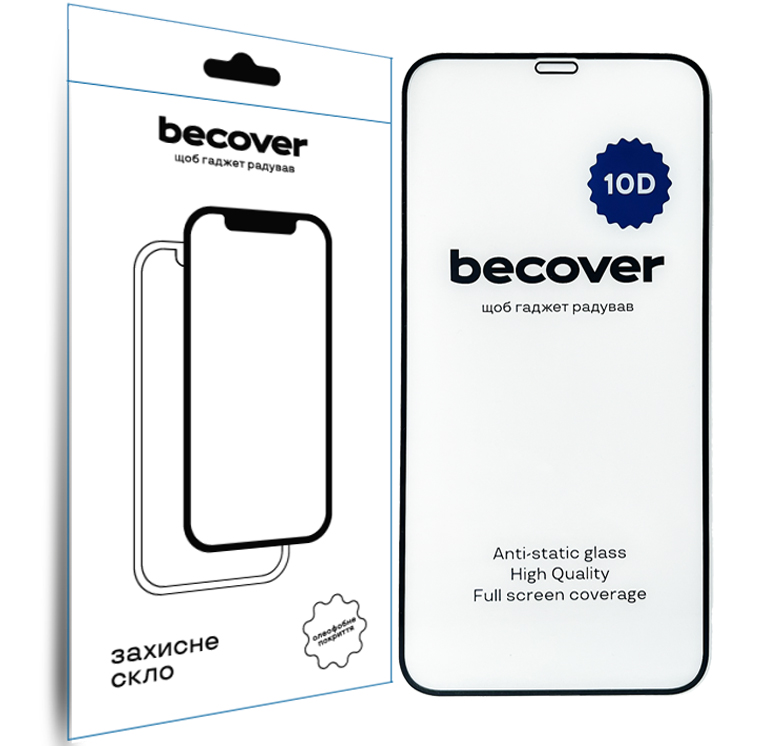Защитное стекло BeCover для Apple iPhone 11 10D Black (711323) Защитное стекло BeCover для Apple iPhone 11 10D Black (711323)