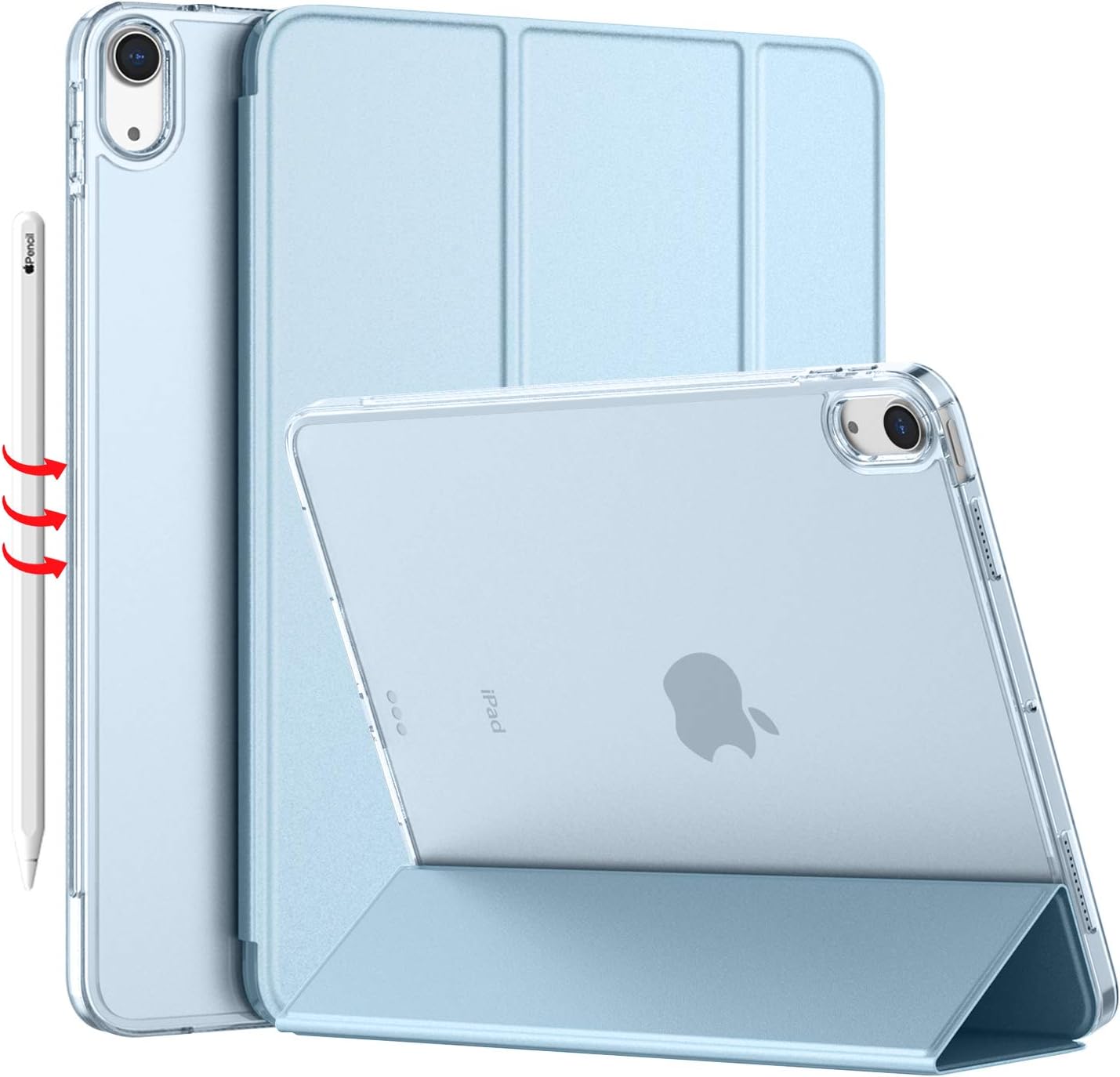 Чeхол BeCover Tri Fold Hard для Apple iPad Air 11 Чeхол BeCover Tri Fold Hard для Apple iPad Air 11