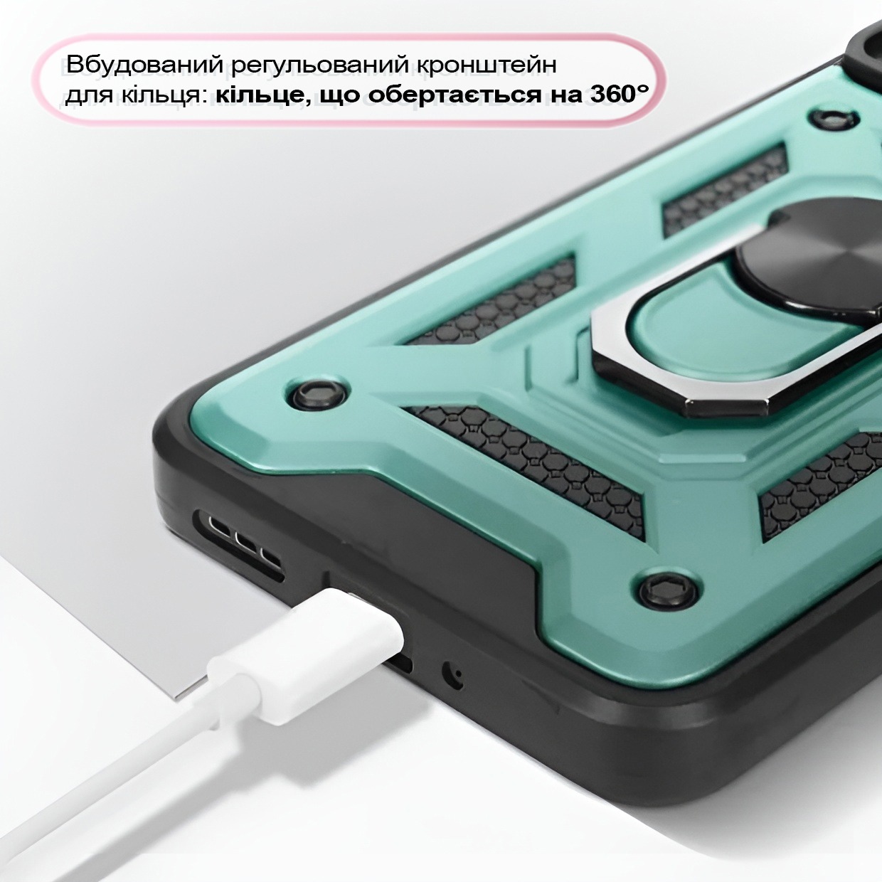 Чeхол-накладка BeCover Military для Xiaomi Redmi 13 Dark Green (711553) Чeхол-накладка BeCover Military для Xiaomi Redmi 13 Dark Green (711553)