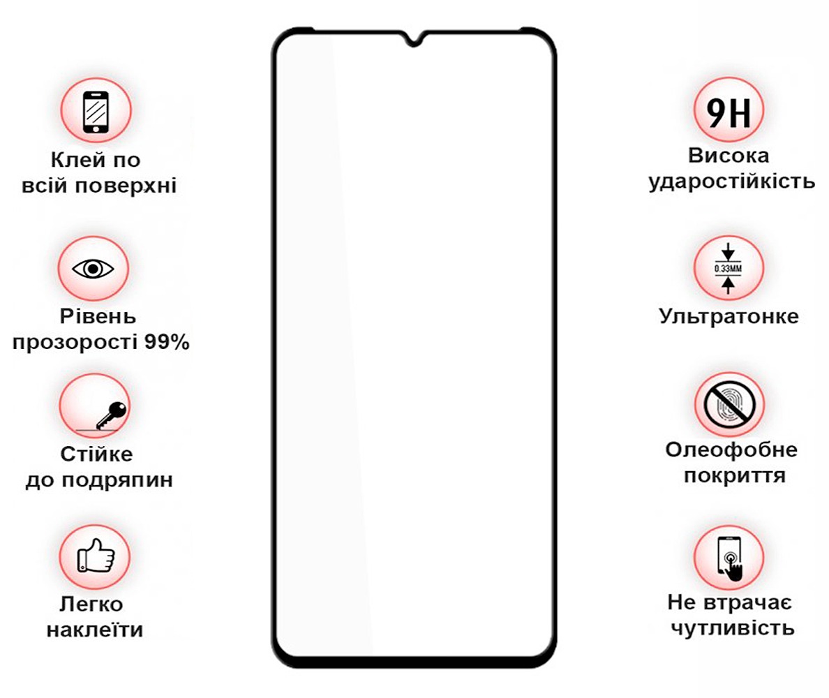 Защитное стекло BeCover для Nokia G42 10D Black (711555) Защитное стекло BeCover для Nokia G42 10D Black (711555)