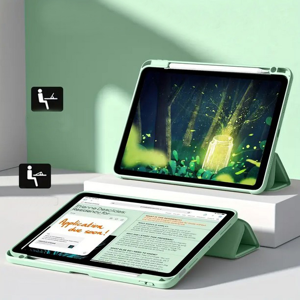 Чeхол-книжка BeCover Soft Edge TPU с креплением Apple Pencil для Apple iPad Air (4/5) 2020/2022 10.9 Чeхол-книжка BeCover Soft Edge TPU с креплением Apple Pencil для Apple iPad Air (4/5) 2020/2022 10.9