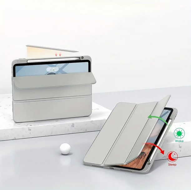 Чeхол-книжка BeCover Soft Edge TPU с креплением Apple Pencil для Apple iPad Air (4/5) 2020/2022 10.9 Чeхол-книжка BeCover Soft Edge TPU с креплением Apple Pencil для Apple iPad Air (4/5) 2020/2022 10.9