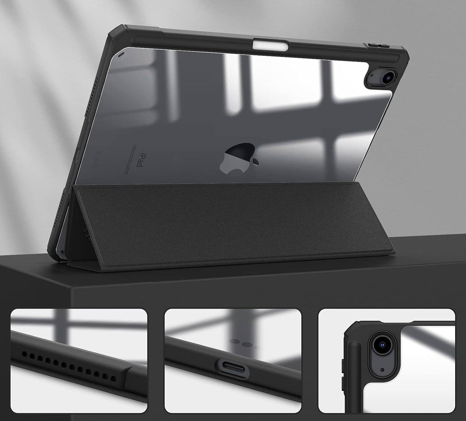 Чeхол-книжка BeCover Soft Edge TPU с креплением Apple Pencil для Apple iPad Air 11 M2 2024 11 Чeхол-книжка BeCover Soft Edge TPU с креплением Apple Pencil для Apple iPad Air 11 M2 2024 11