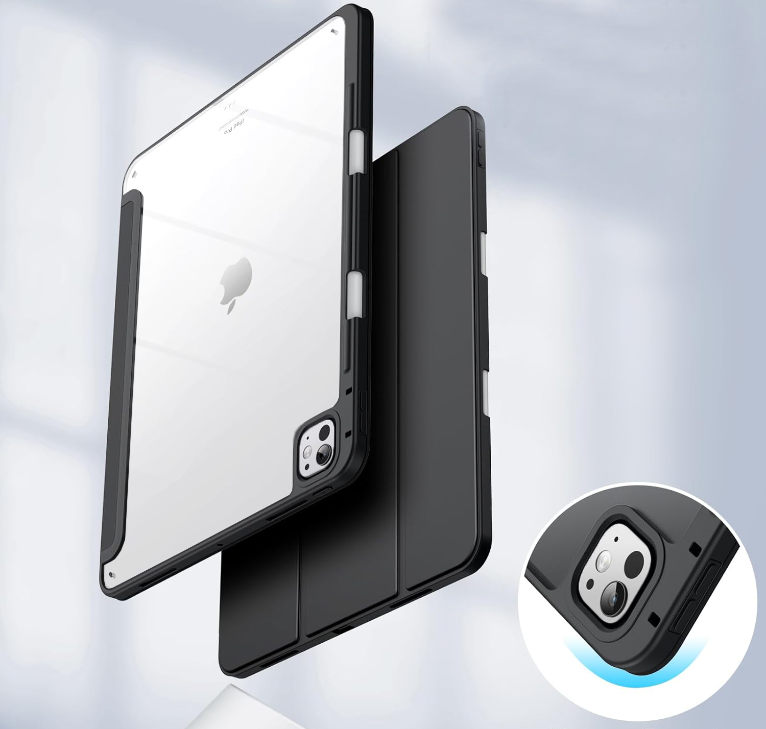 Чeхол-книжка BeCover Soft Edge TPU с креплением Apple Pencil для Apple iPad Pro 13 Чeхол-книжка BeCover Soft Edge TPU с креплением Apple Pencil для Apple iPad Pro 13