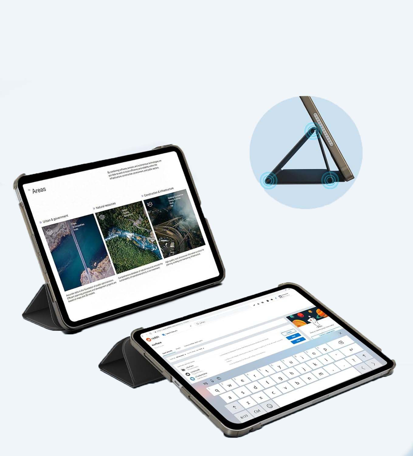 Чeхол-книжка BeCover Tri Fold Hard для Apple iPad Pro 11 Чeхол-книжка BeCover Tri Fold Hard для Apple iPad Pro 11