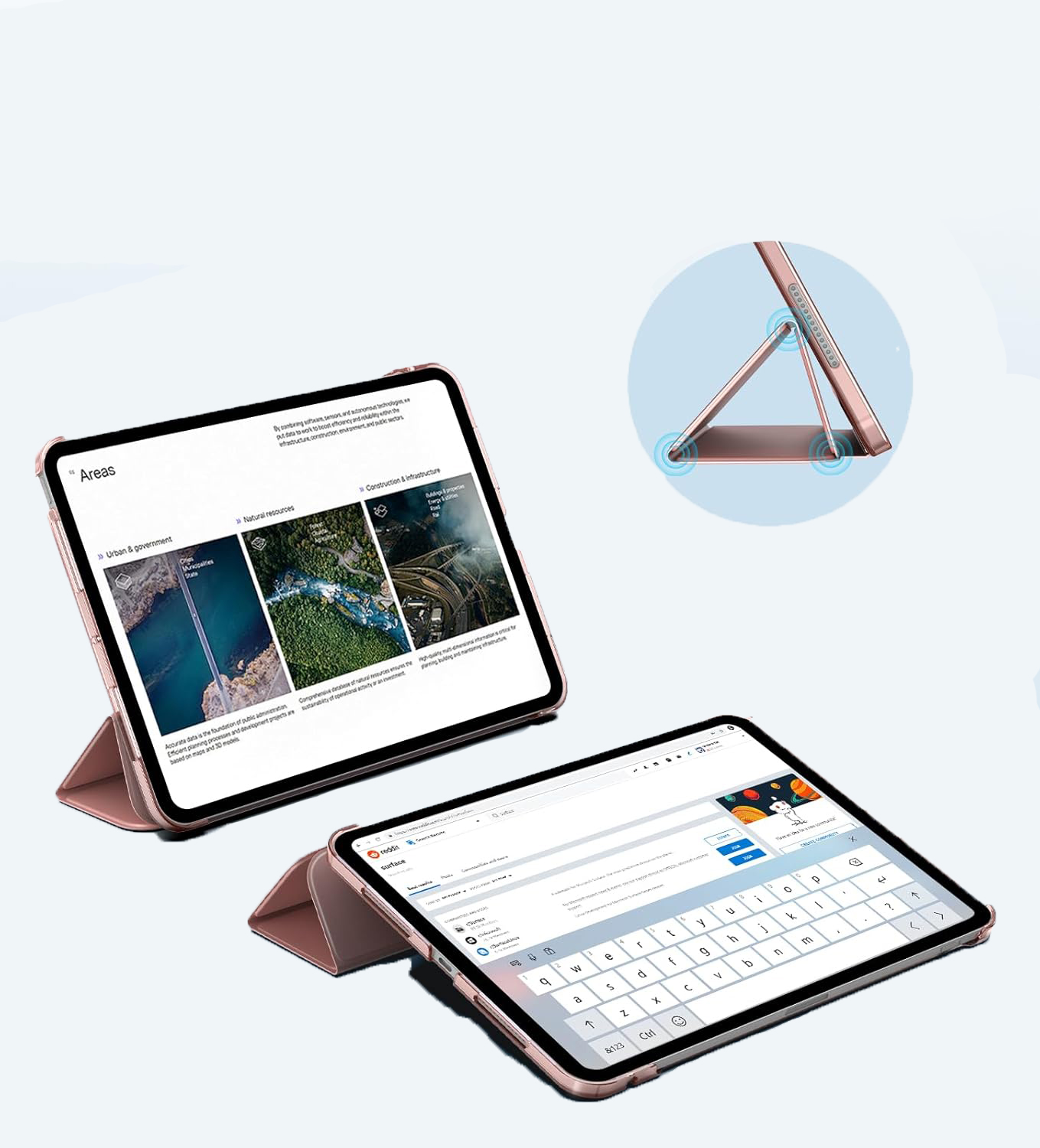 Чeхол-книжка BeCover Tri Fold Hard для Apple iPad Pro 11 Чeхол-книжка BeCover Tri Fold Hard для Apple iPad Pro 11