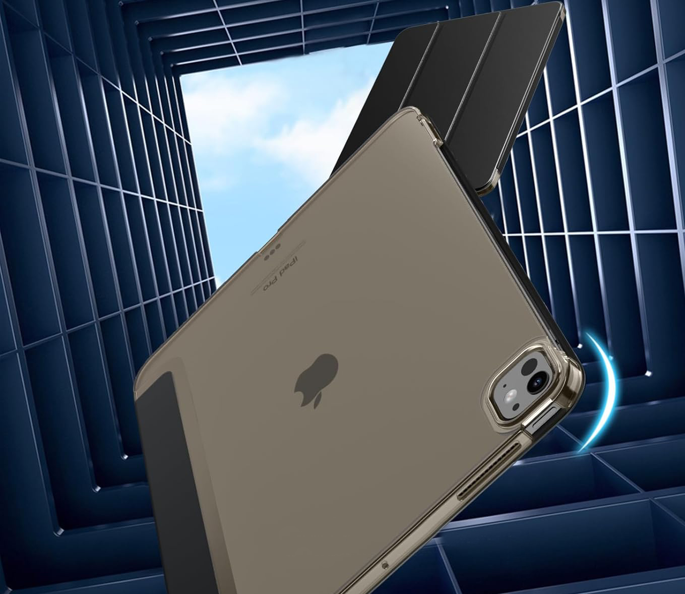 Чeхол-книжка BeCover Tri Fold Hard для Apple iPad Pro 13 Чeхол-книжка BeCover Tri Fold Hard для Apple iPad Pro 13