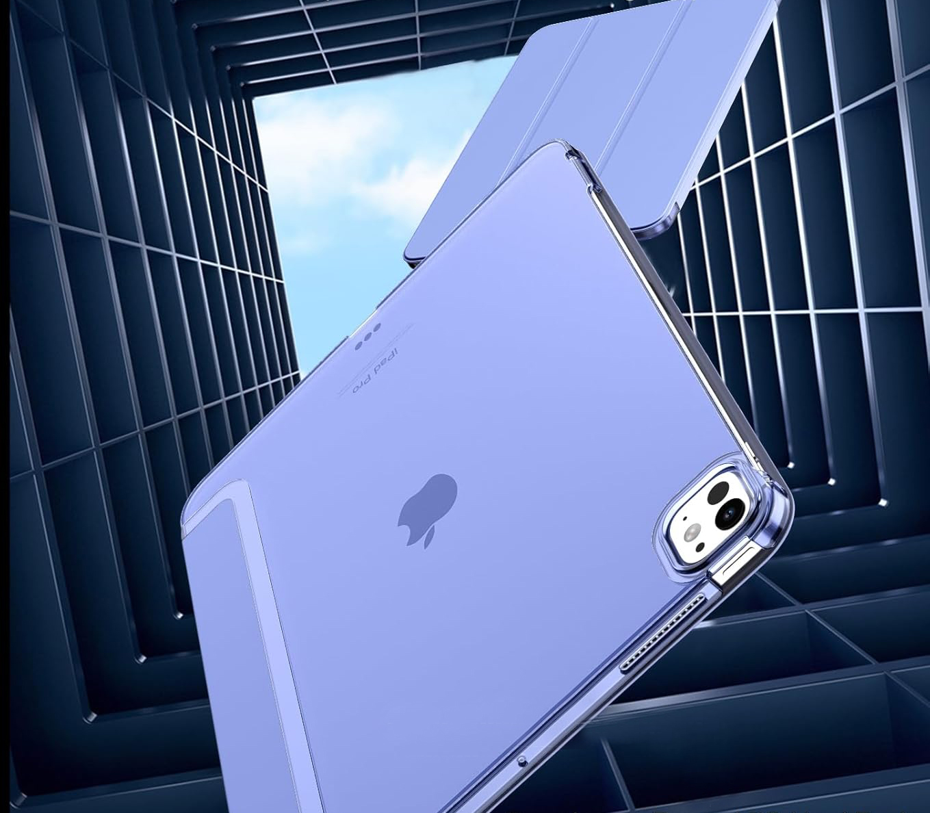 Чeхол-книжка BeCover Tri Fold Hard для Apple iPad Pro 13 Чeхол-книжка BeCover Tri Fold Hard для Apple iPad Pro 13