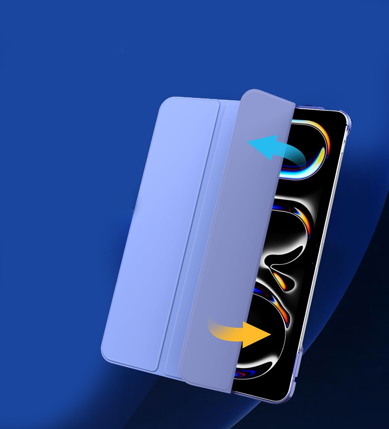 Чeхол-книжка BeCover Tri Fold Hard для Apple iPad Pro 13 Чeхол-книжка BeCover Tri Fold Hard для Apple iPad Pro 13