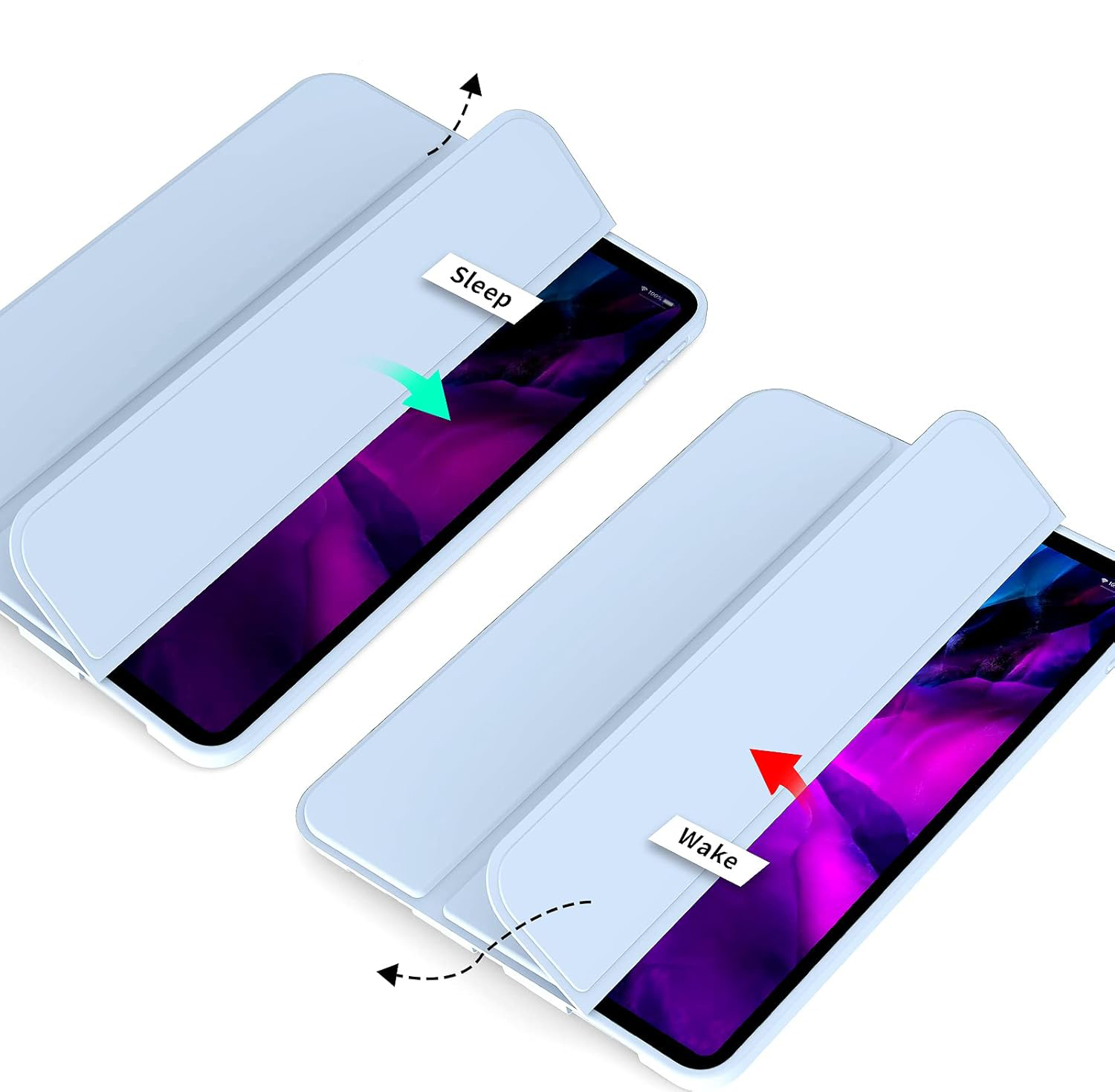 Чeхол-книжка BeCover Tri Fold Soft TPU Silicone для Apple iPad Air 13 Чeхол-книжка BeCover Tri Fold Soft TPU Silicone для Apple iPad Air 13