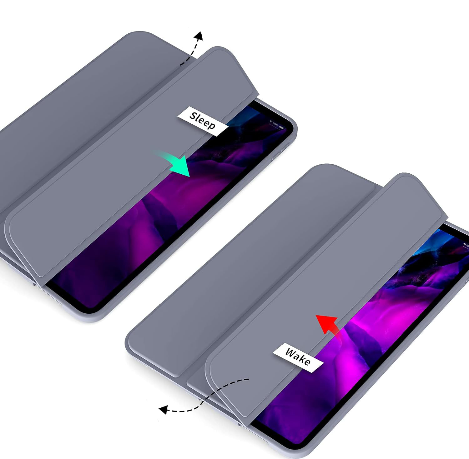 Чeхол-книжка BeCover Tri Fold Soft TPU Silicone для Apple iPad Air 13 Чeхол-книжка BeCover Tri Fold Soft TPU Silicone для Apple iPad Air 13