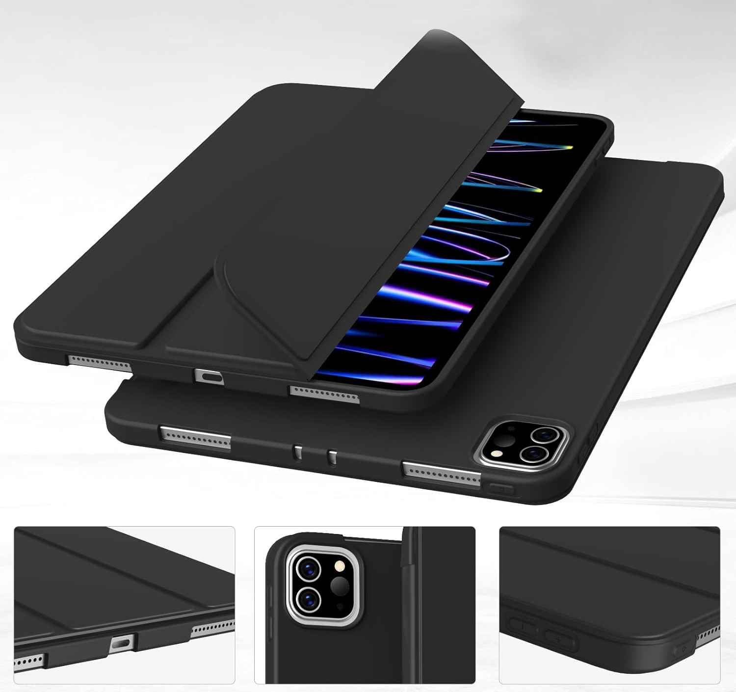 Чeхол-книжка BeCover Tri Fold Soft TPU Silicone для Apple iPad Pro 11 Чeхол-книжка BeCover Tri Fold Soft TPU Silicone для Apple iPad Pro 11