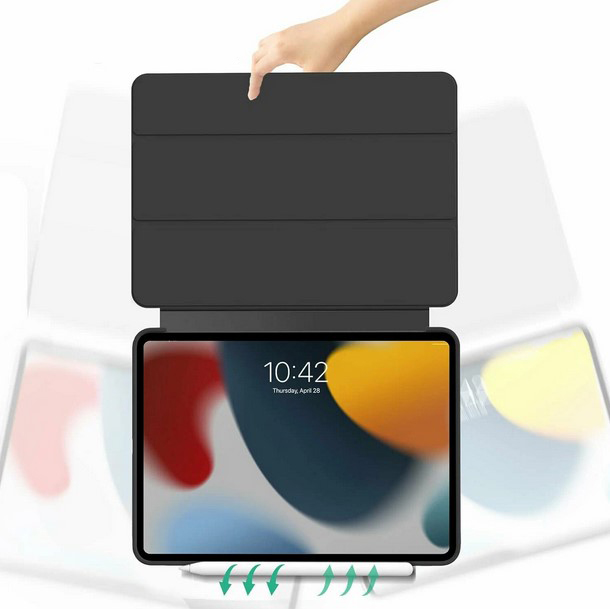 Чeхол-книжка BeCover Tri Fold Soft TPU Silicone для Apple iPad Pro 13 Чeхол-книжка BeCover Tri Fold Soft TPU Silicone для Apple iPad Pro 13