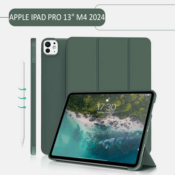 Чeхол-книжка BeCover Tri Fold Soft TPU Silicone для Apple iPad Pro 13 Чeхол-книжка BeCover Tri Fold Soft TPU Silicone для Apple iPad Pro 13