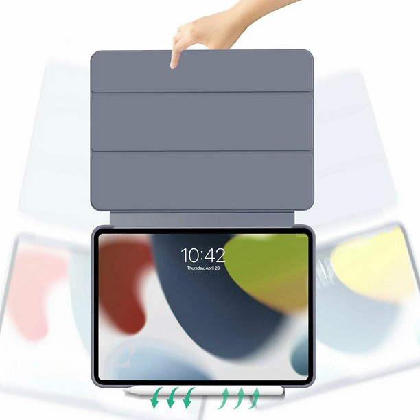 Чeхол-книжка BeCover Tri Fold Soft TPU Silicone для Apple iPad Pro 13 Чeхол-книжка BeCover Tri Fold Soft TPU Silicone для Apple iPad Pro 13